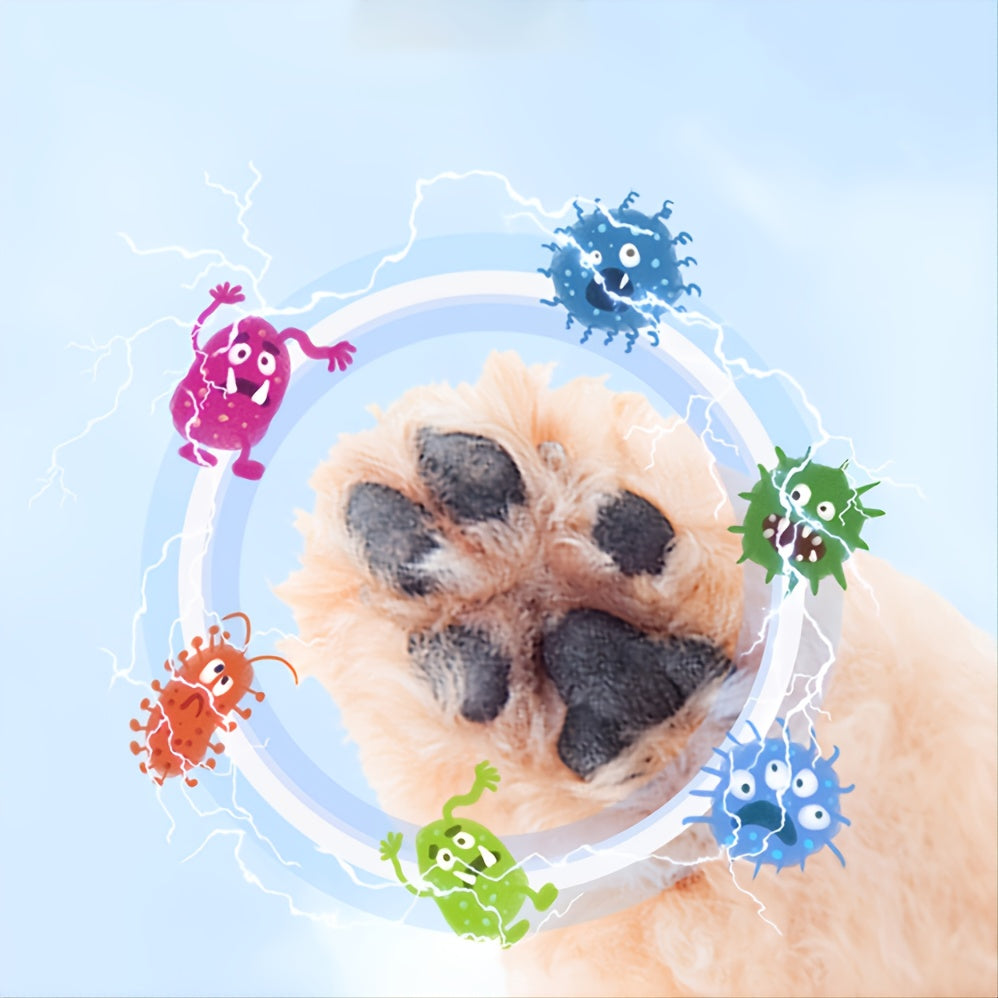 Portable Silicone Pet Paw Cleaner Cup for Dogs & Cats - Soft Bristle Brush, Non-Electric, PP Material, Blue - Ideal for Keeping Your Pet's Paws Clean Indoors, Dog Paw Cleaner