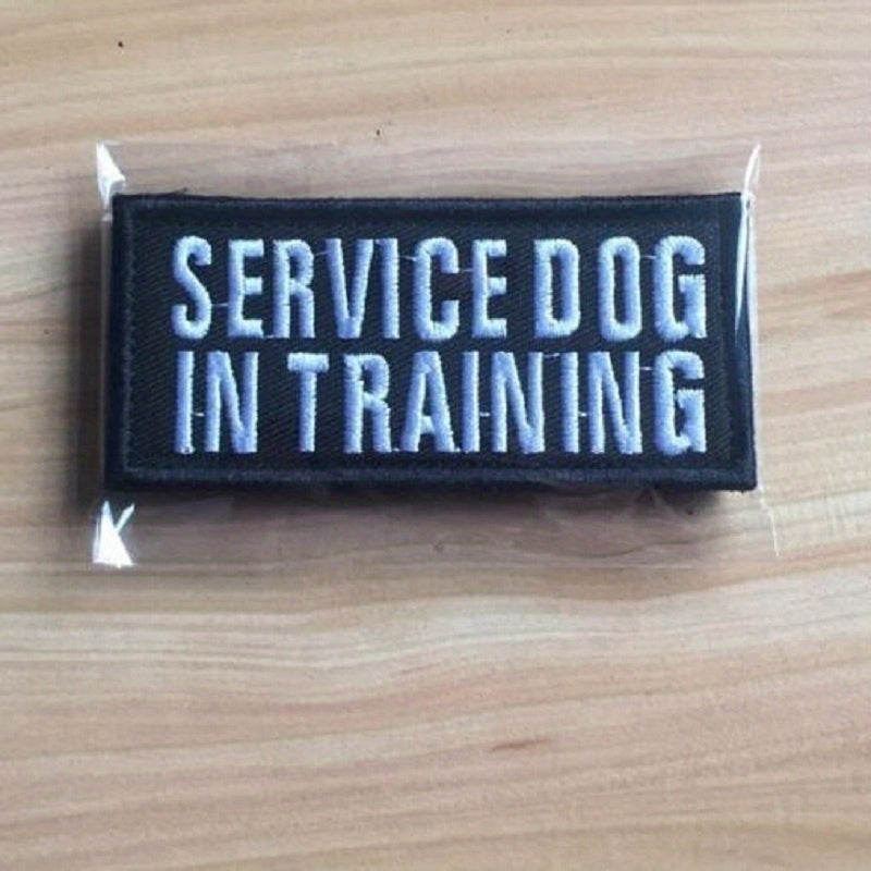 Therapy Dog Security Patches - Keep Your Pet Service Dog In Training Safe & Secure!