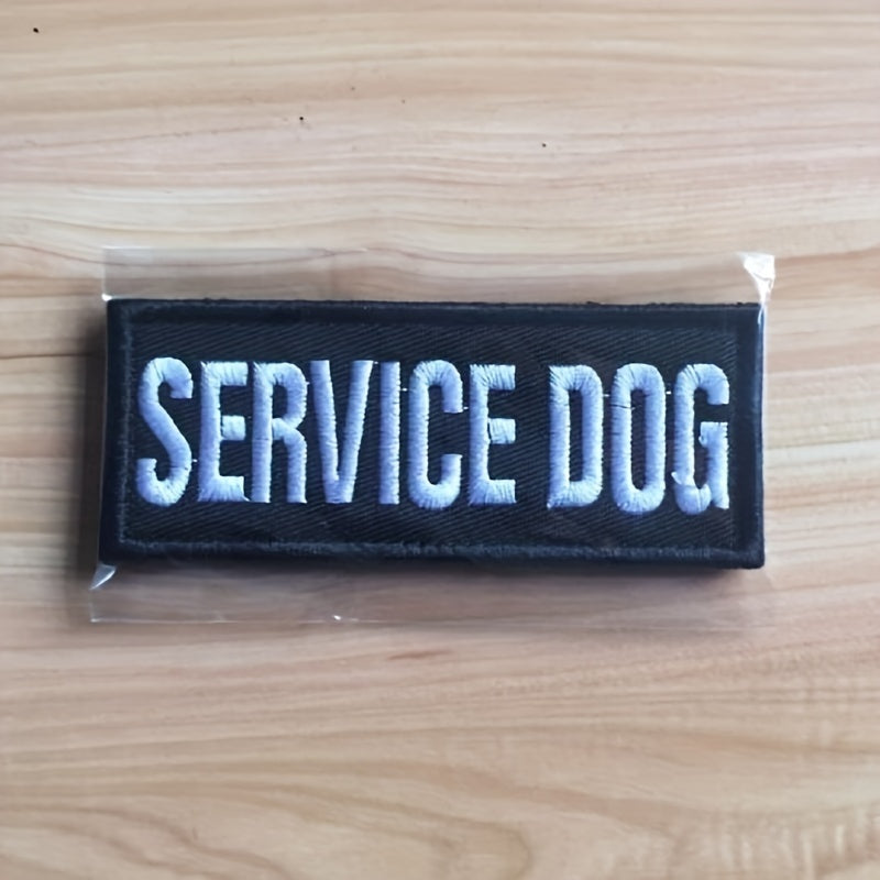 Therapy Dog Security Patches - Keep Your Pet Service Dog In Training Safe & Secure!