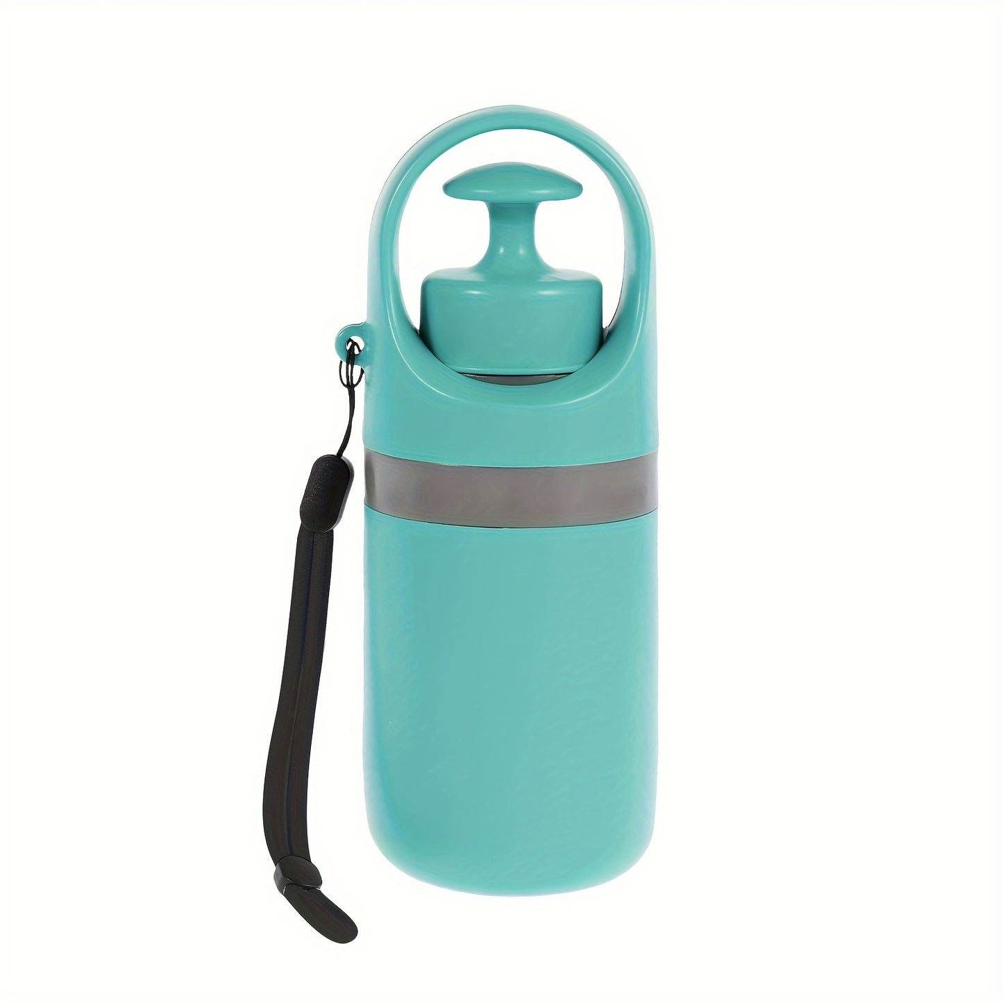 Portable Dog Poop Scooper with Bag Dispenser - Durable Plastic, Teal, Claw Design for Efficient Waste Pickup, Includes Leak-Proof Bags, Ideal for Outdoor Use