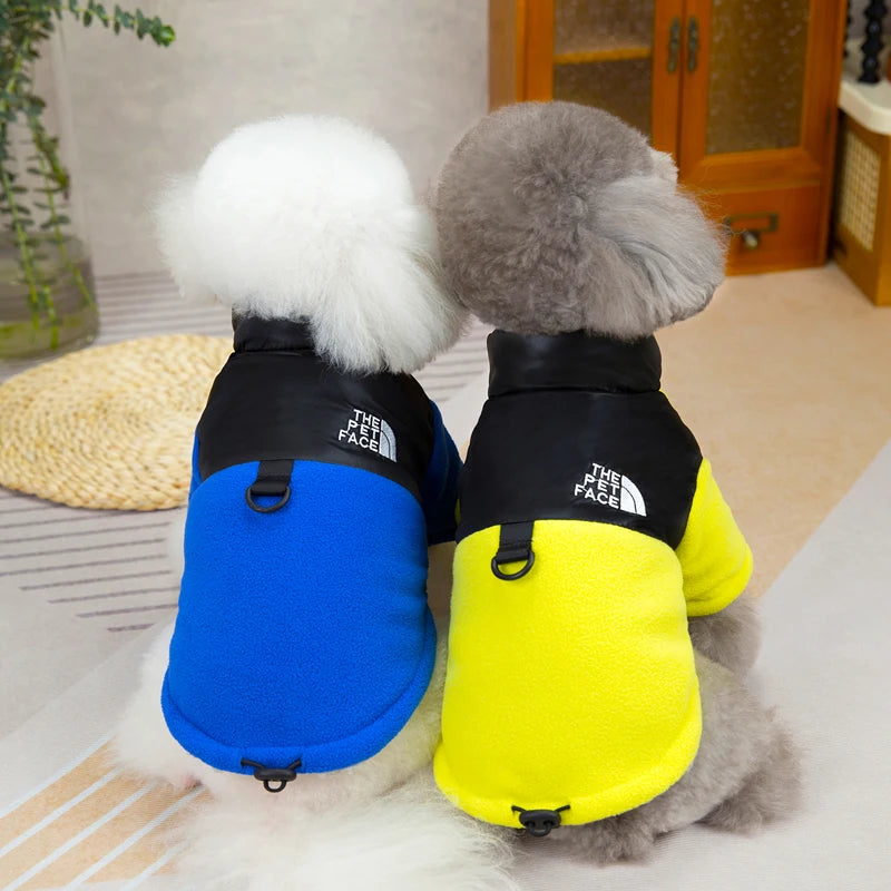 Dog Cat Jacket Coat Winter Clothes for French Bulldog Chihuahua Apparels Warm Fleece Puppy Clothing Yorkies Poodle Pet Costumes