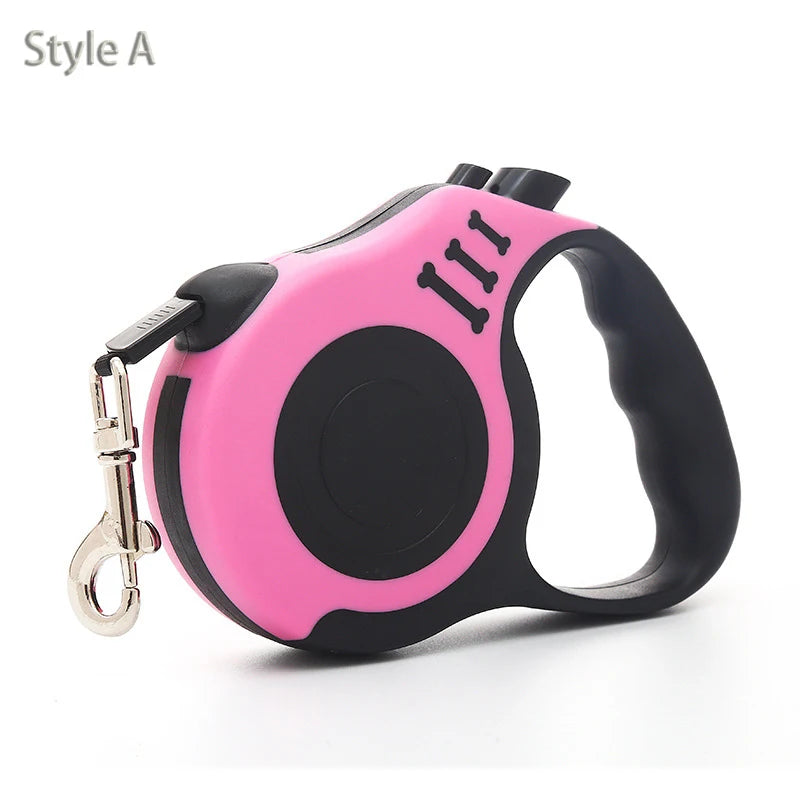 3m/5m Retractable Dog Leash Automatic Telescopic Tractor Dog Rope Flexible Nylon  Leash Traction Puppy Cats Dogs Pet Supplies