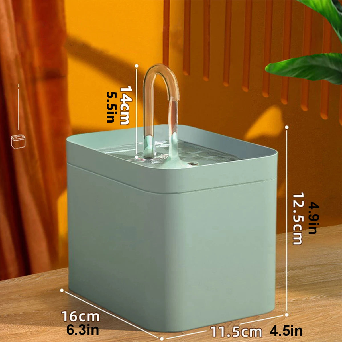 1.5L Cat Water Fountain Auto Filter Mute Cat Dog Drinker Bowl Recirculate Filtring Drinker for Cats Pet Water Dispenser