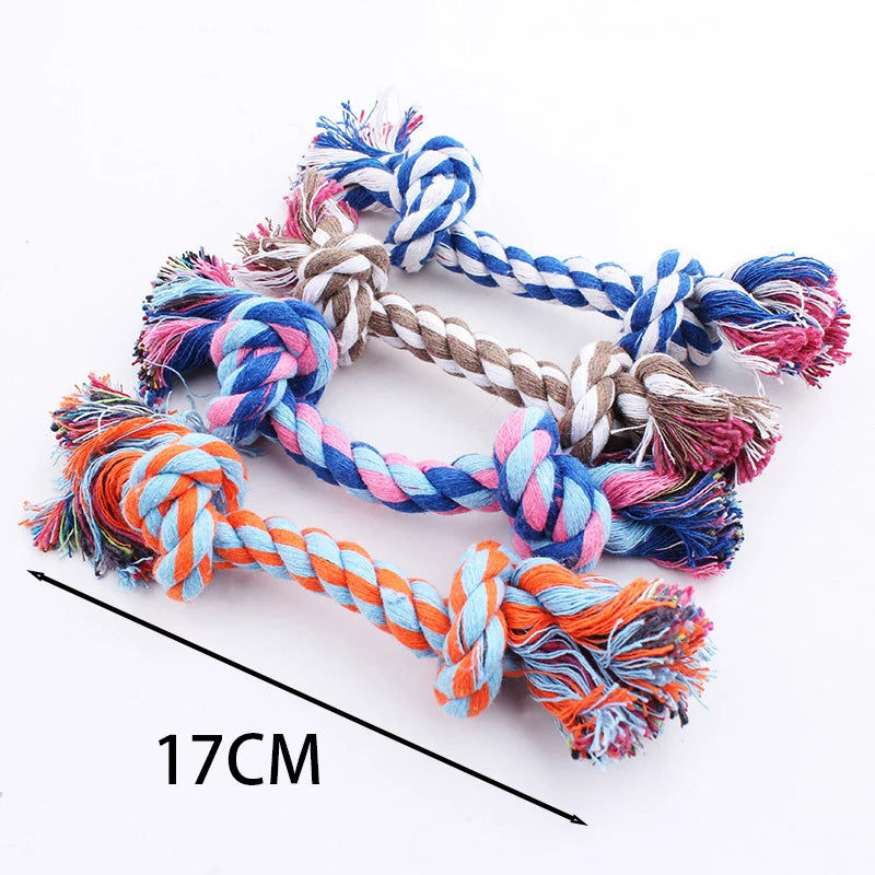 Pet Dog Toys for Large Small Dogs Toy Interactive Cotton Rope Mini Dog Toys Ball for Dogs Accessories Toothbrush Chew Puppy Toy