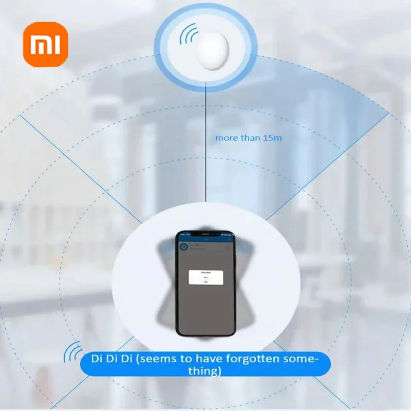 Xiaomi Mini Gps Tracker System FindMy App Airtag Smart Bluetooth Locator Child Finder Bag Anti-Loss Pet Collar with Tracker NEW