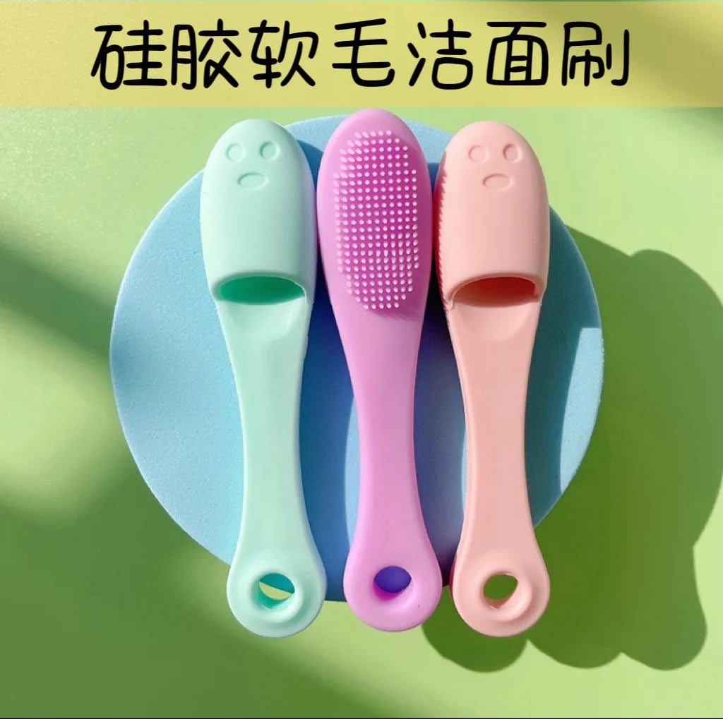 Soft Pet Finger Brush for Dog and Cat, Toothbrush for Tear Stains, Eye Care, Cleaning Grooming Tools