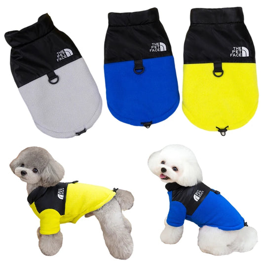 Dog Cat Jacket Coat Winter Clothes for French Bulldog Chihuahua Apparels Warm Fleece Puppy Clothing Yorkies Poodle Pet Costumes