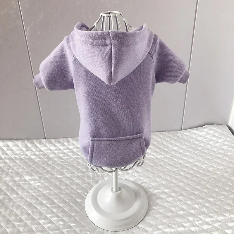 Clothes for Cats Pet Clothes Cat Coat Jacket Dog Clothes For Small Dogs Cats Hoodies Pet Outfits Solid Cat Clothing Pet Apparel