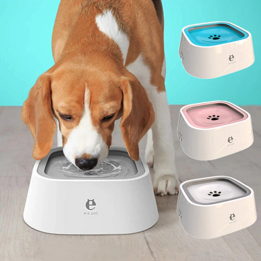 Dog Drinking Water Bowl Floating & Non- Spilling Water Dispenser