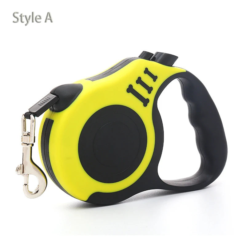 3m/5m Retractable Dog Leash Automatic Telescopic Tractor Dog Rope Flexible Nylon  Leash Traction Puppy Cats Dogs Pet Supplies