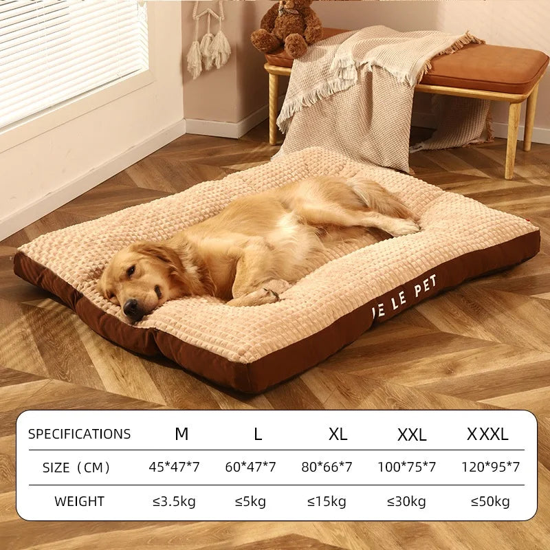 Warm Dogs Sleeping Bed Soft Fleece Pet Blanket Detachable Cat Puppy Mat Cushion for Small Medium Large Dogs Pet Supplies