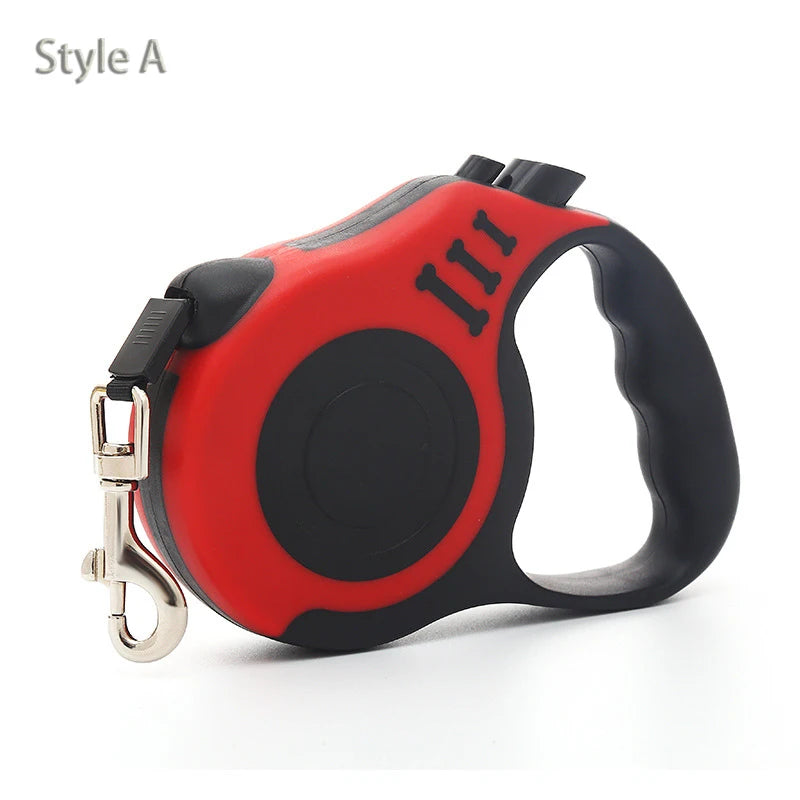 3m/5m Retractable Dog Leash Automatic Telescopic Tractor Dog Rope Flexible Nylon  Leash Traction Puppy Cats Dogs Pet Supplies