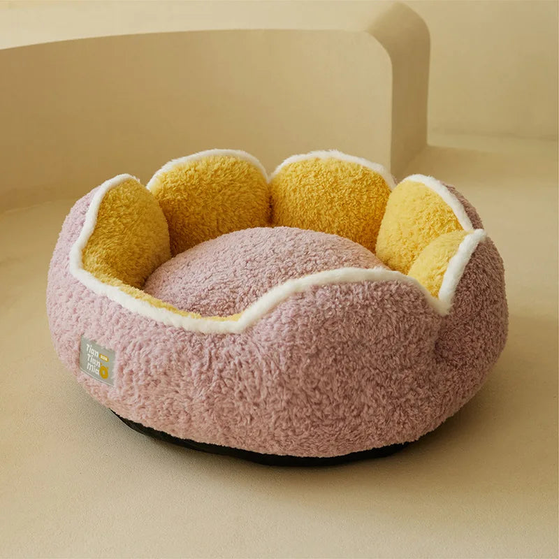 Super Cat Bed Warm Sleeping Cat Nest Soft Long Plush Best Pet Dog Bed for Dogs Basket Cushion Cat Bed Cat Mat Animals Sleeping