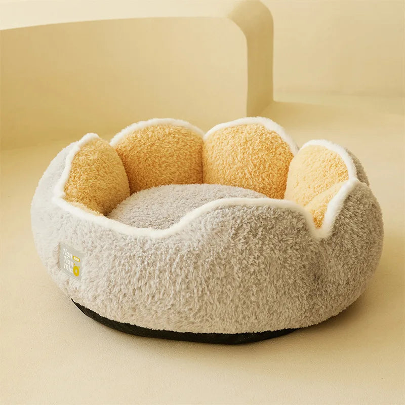 Super Cat Bed Warm Sleeping Cat Nest Soft Long Plush Best Pet Dog Bed for Dogs Basket Cushion Cat Bed Cat Mat Animals Sleeping