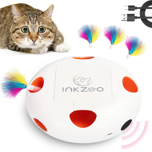 Interactive Cat Toys for Indoor Cats | Smart Interactive Kitten Toy | Automatic 7 Holes Mice Whack-A-Mole