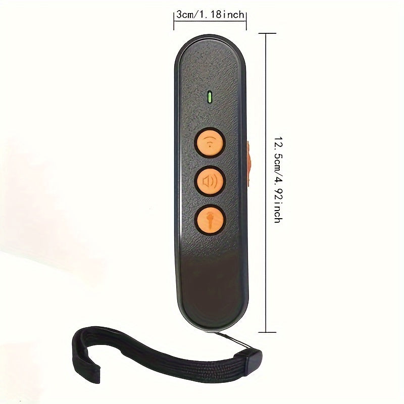 USB Rechargeable Soundwave technology Dog Repeller - Portable Handheld Bark Control Device with Beep Training Mode for Pet Safety