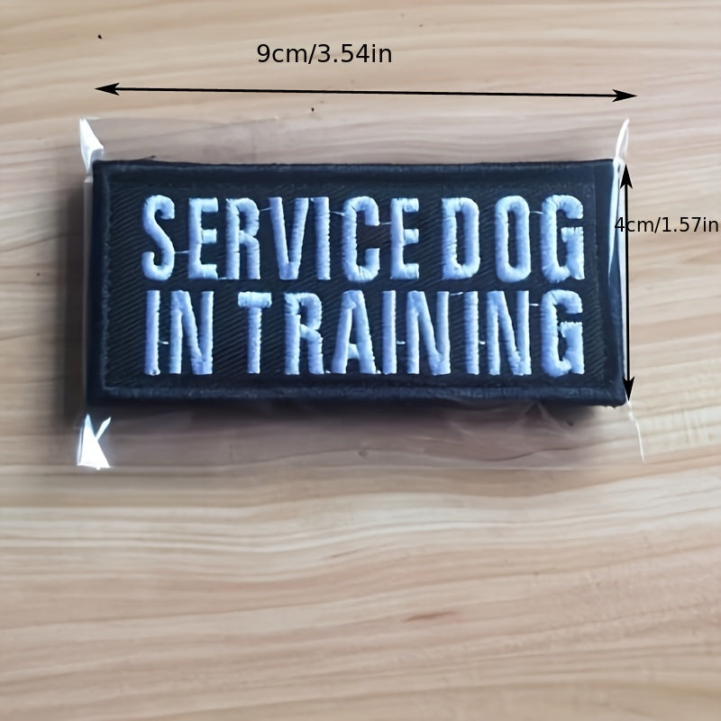 Therapy Dog Security Patches - Keep Your Pet Service Dog In Training Safe & Secure!